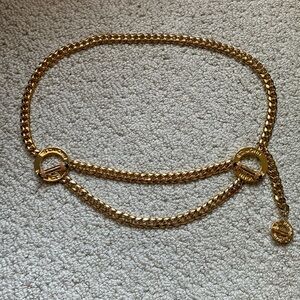 St. John gold chain belt